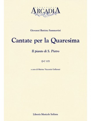 Cantate per la Quaresima. Il pianto di S. Pietro (J-C 117)