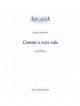 Cantate a voce sola
