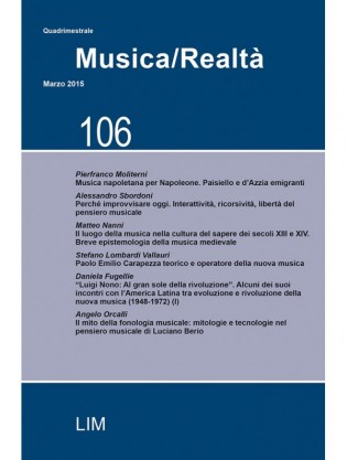 Della situazione degli artisti e della loro condizione nella società