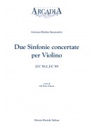 Due Sinfonie concertate per Violino