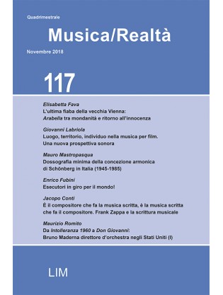 M/R XLIX 117, Novembre 2018