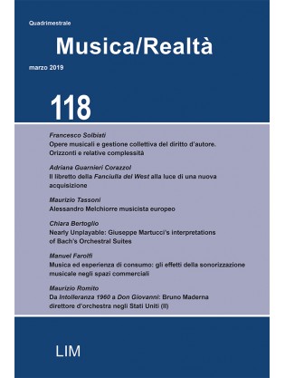 M/R XL 118, Marzo 2019