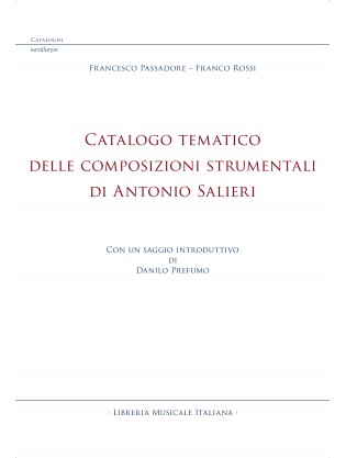 Catalogo tematico  delle composizioni strumentali  di Antonio Salieri