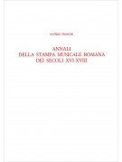 Annali della stampa musicale romana dei secoli XVI-XVIII