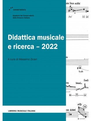 Didattica musicale e ricerca – 2022