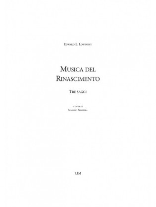 Musica del Rinascimento. Tre saggi