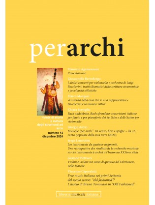 I dodici concerti per violoncello e orchestra di Luigi Boccherini