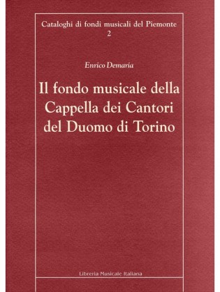 Il fondo musicale della Cappella dei Cantori del Duomo di Torino