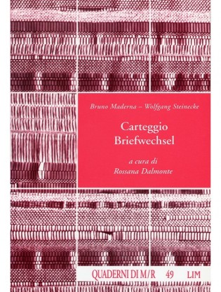 Carteggio. Briefwechsel